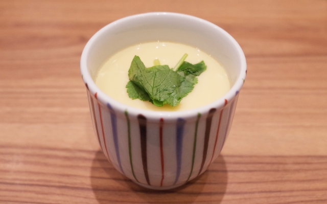 After tooth extraction Meal Chawanmushi