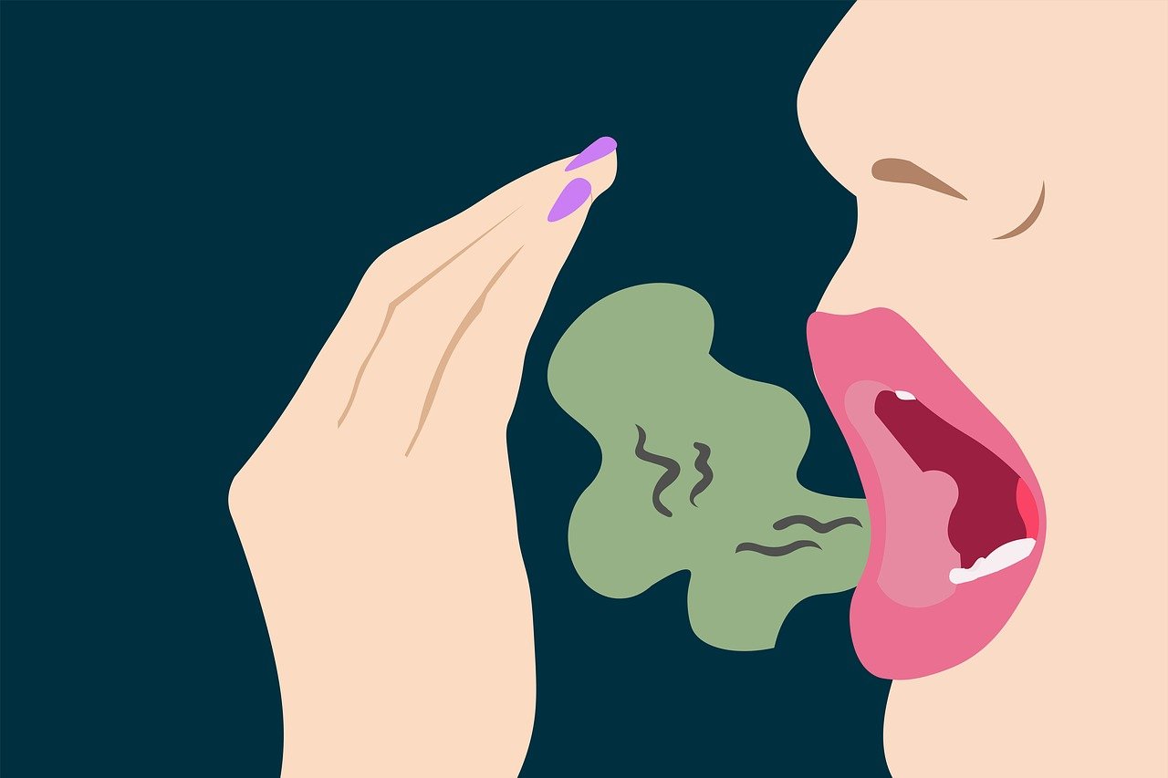 Bad Breath Illustration